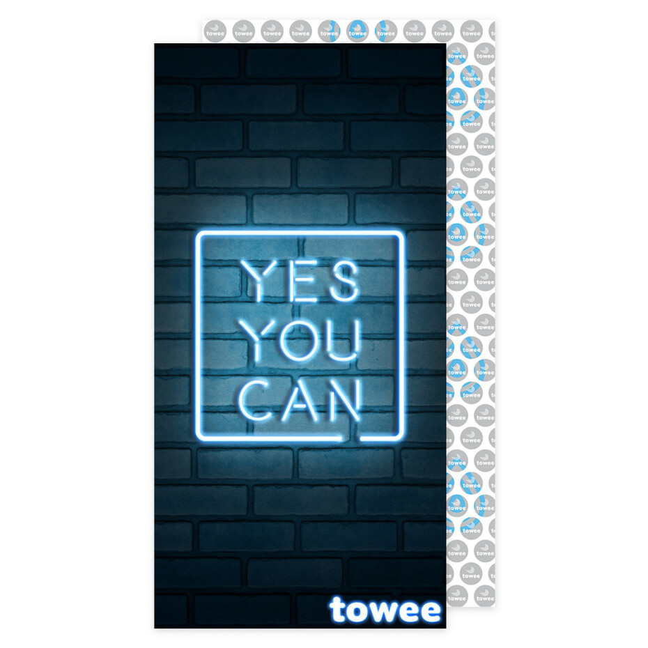 Towee Rychleschnoucí ručník YES YOU CAN, 50 x 100 cm - main (0)