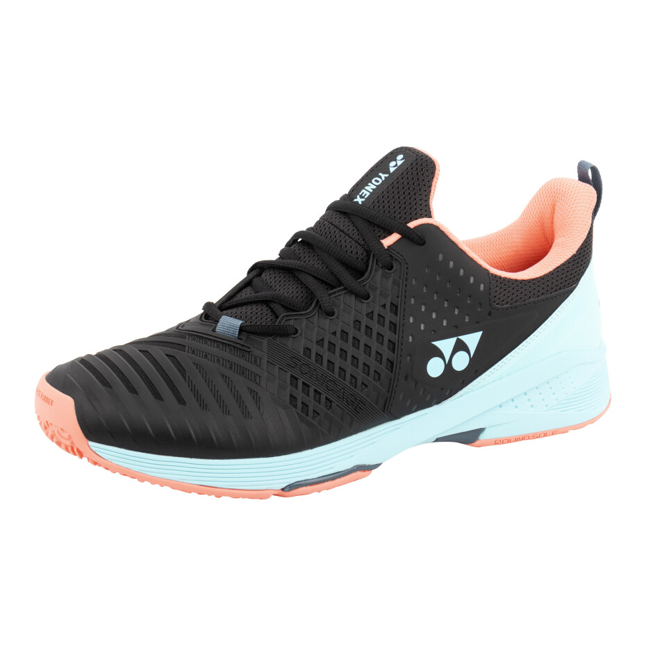 Pánská tenisová obuv Yonex Sonicage 3 Clay M Black/Sky Blue  EUR 44,5 - main (0)