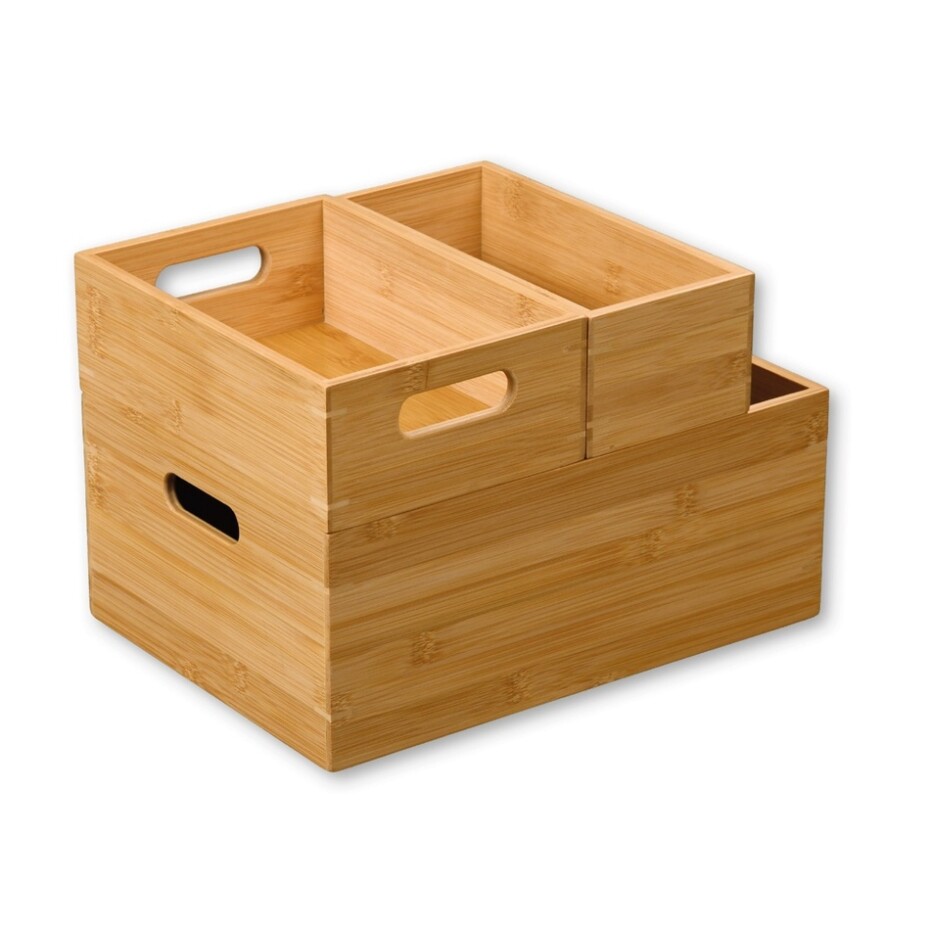 Kesper 57411 Bambusový box, 28,5 x 18,5 x 13 cm - main (2)
