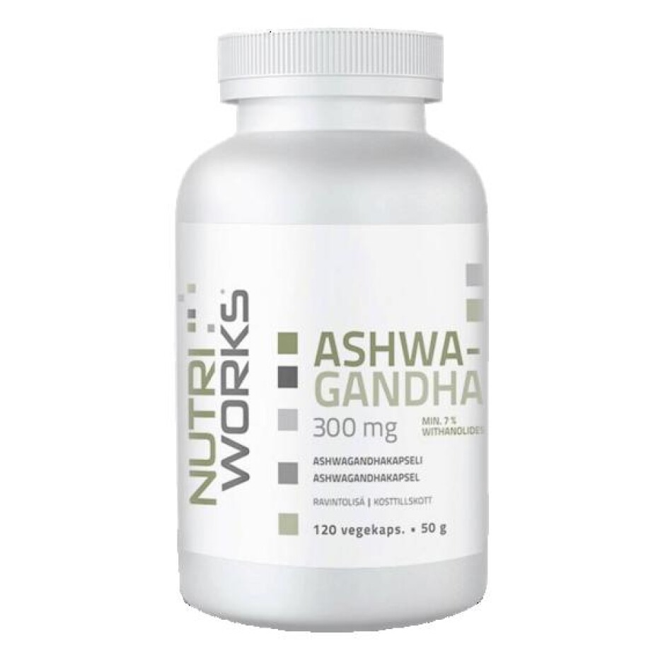 NutriWorks Ashwagandha 120 kapslí - main (0)