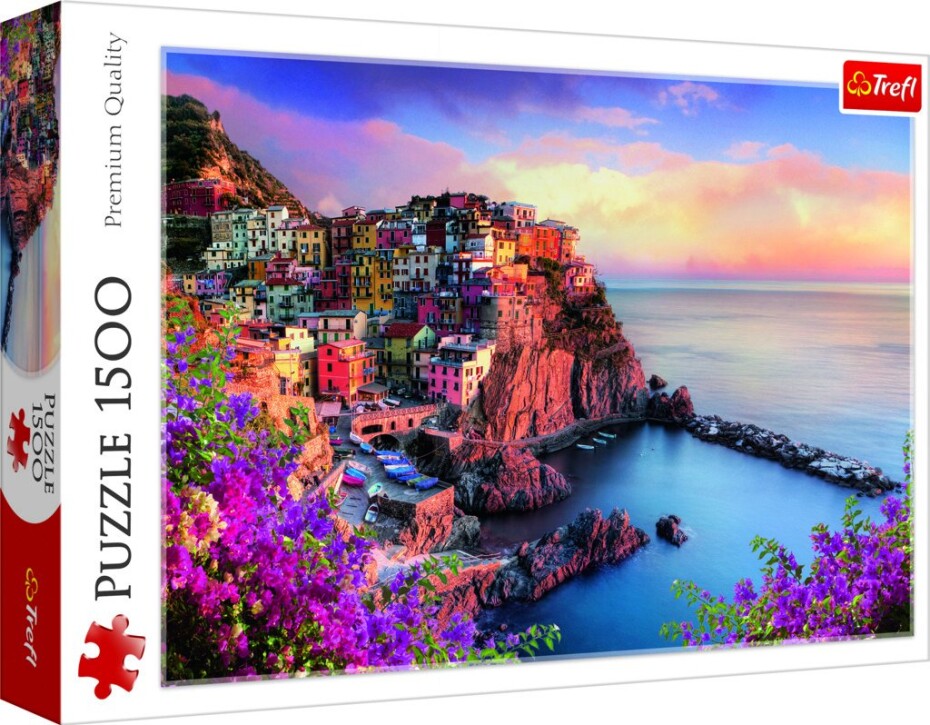 Trefl Puzzle Výhled na Manarolu, Itálie / 1500 dílků - TOMI - main (0)