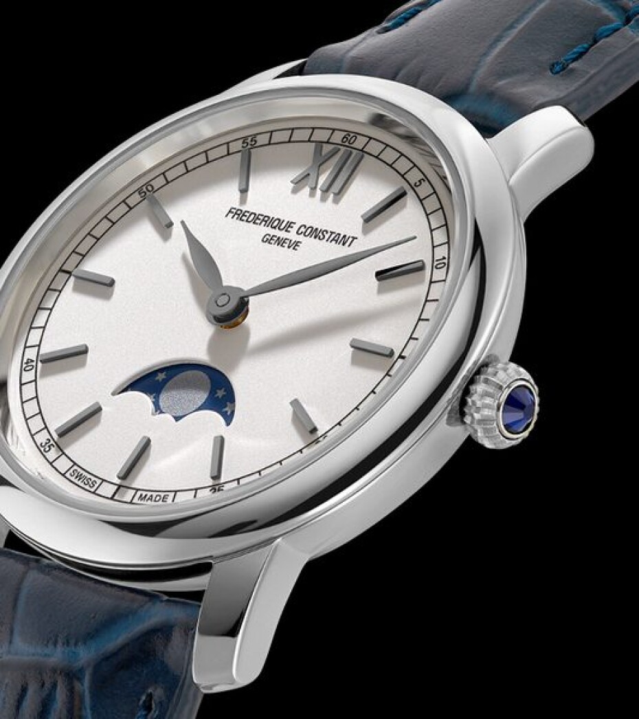 Frederique Constant Slimline Ladies Moonphase Quartz FC-206SW1S6 - main (7)
