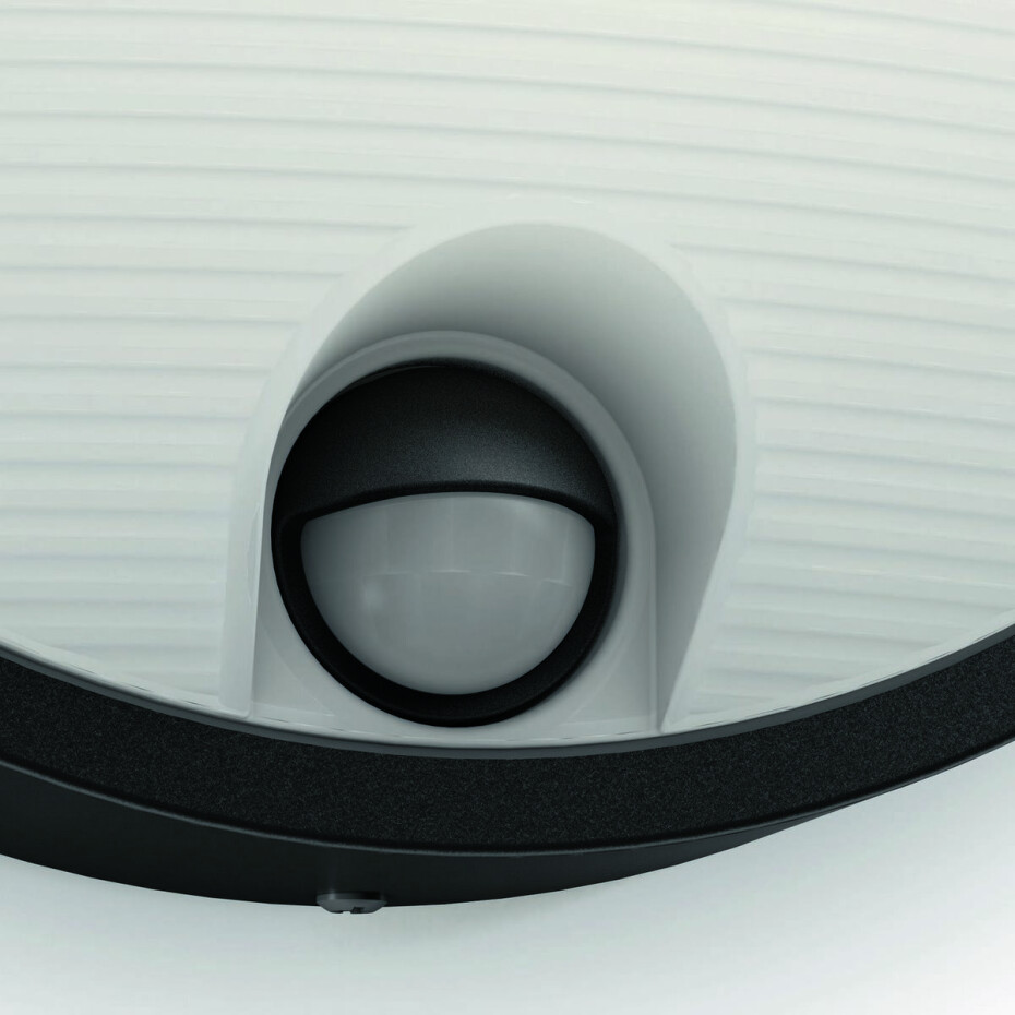 Philips 17297/30/16 Yarrow Venkovní nástěnné LED svítidlo s čidlem 21 cm, černá - main (2)