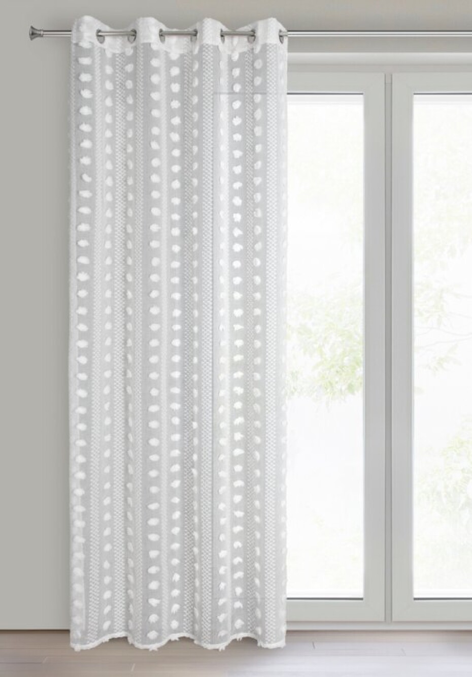ArtFir Záclona ELENOR K | bílá 140 x 250 cm - main (1)