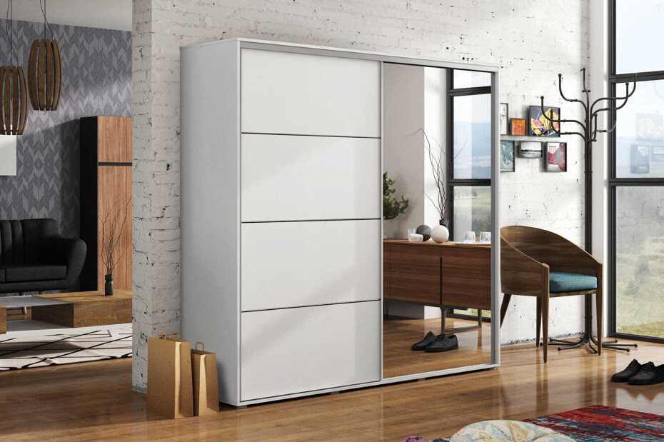 ArtSka Šatní skříň TRANI A12 | 150 cm Barva: dub sonoma - main (3)