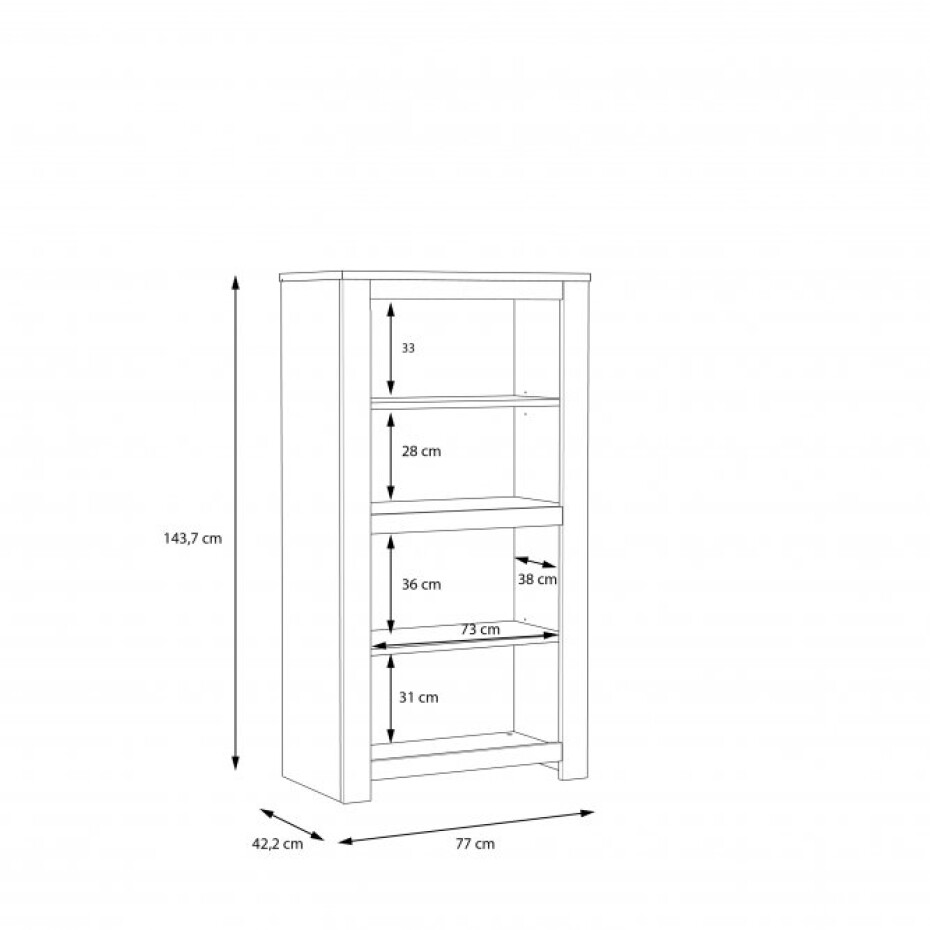 Forte Vitrína HAVANNA | HVNV411R-P - main (6)