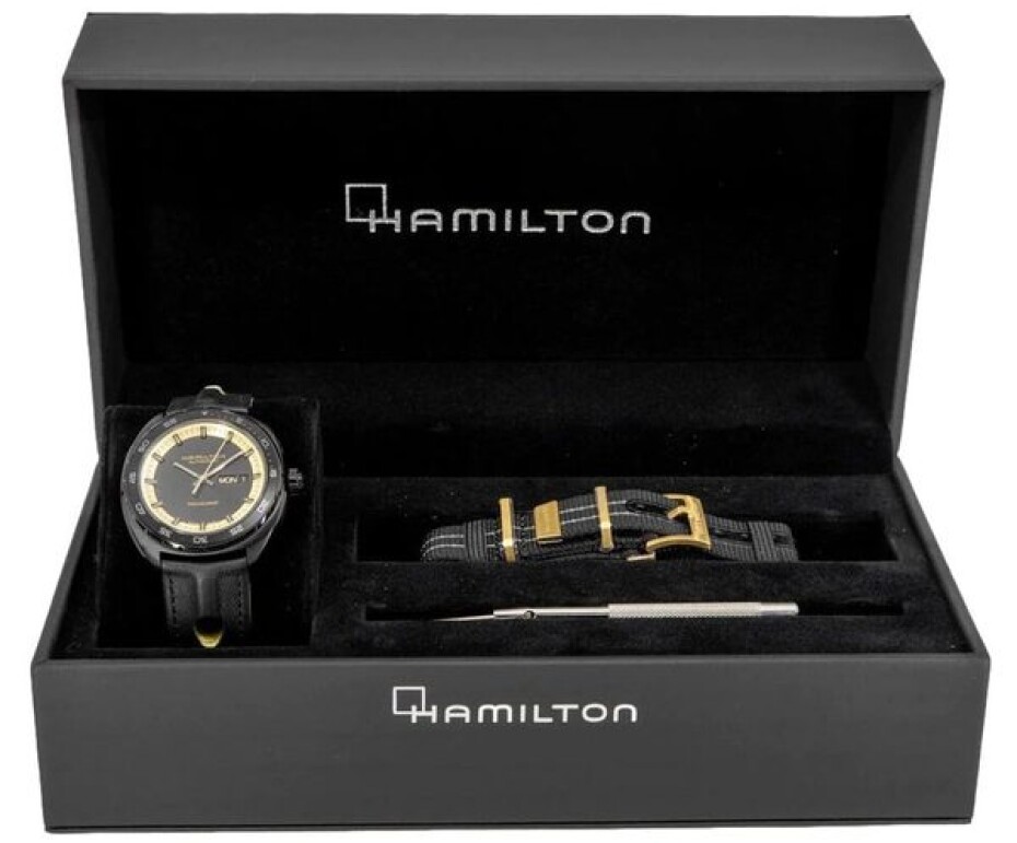 Hamilton American Classic Pan Europ Black & Gold Auto H35425730 - main (10)