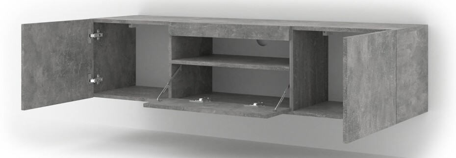 ARTBm TV stolek AURA 150 | beton - main (9)