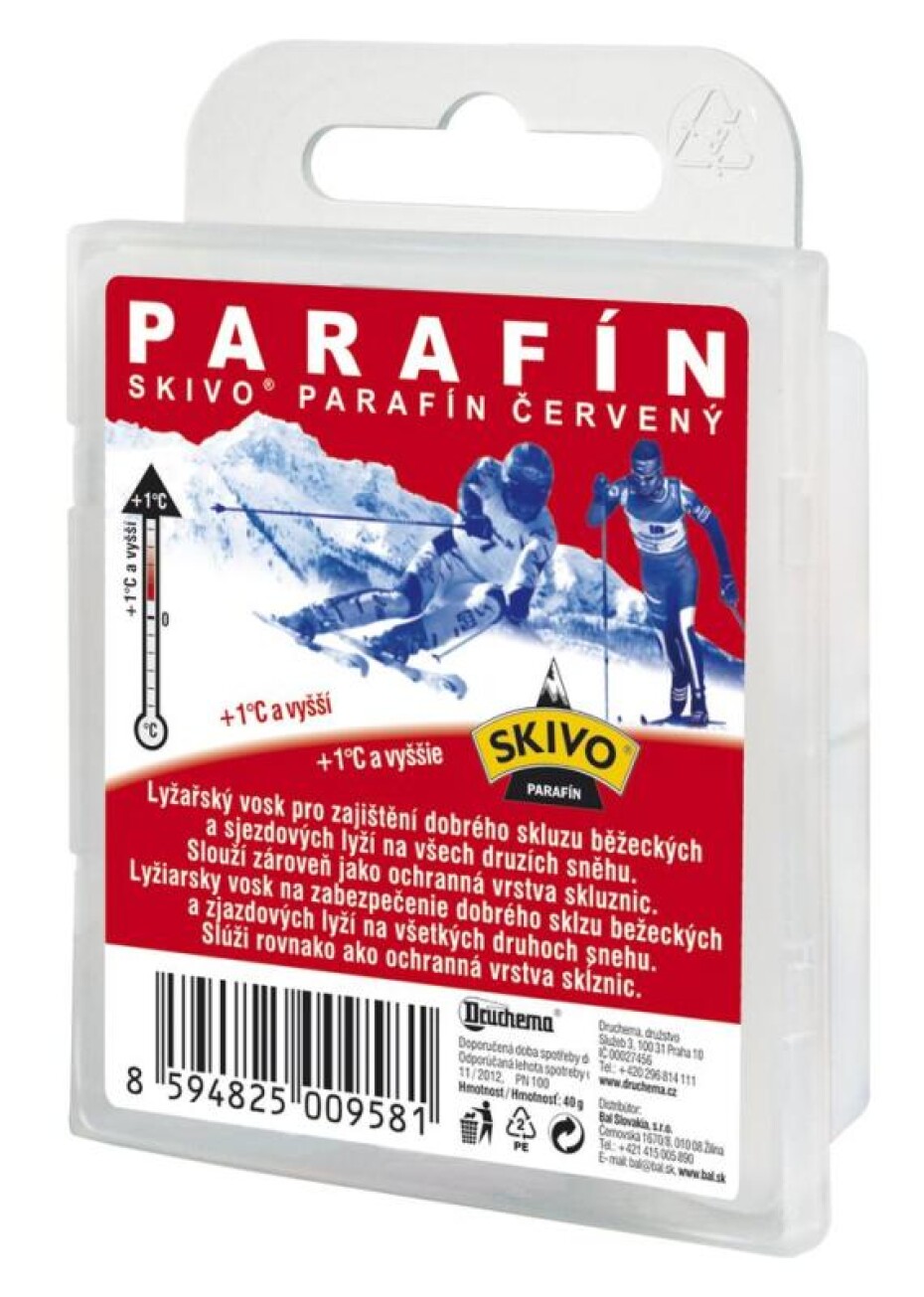 Skivo Parafín červený 40 g - main (0)