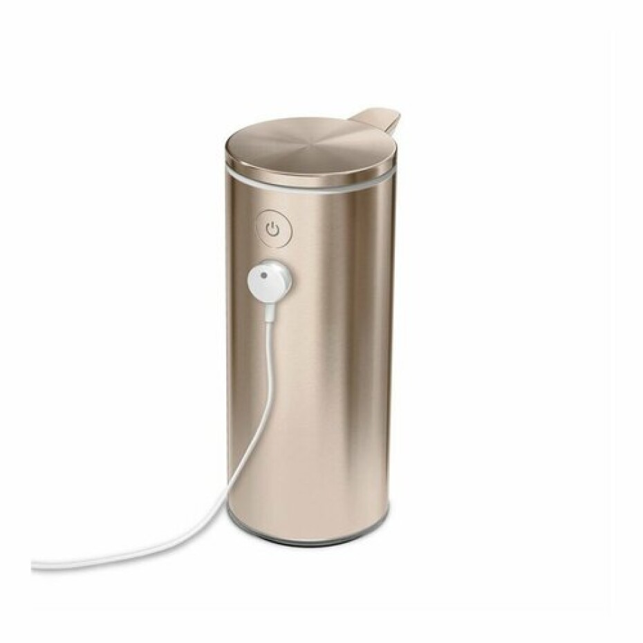Simplehuman Bezdotykový dávkovač mýdla dobíjecí, rose gold - main (2)