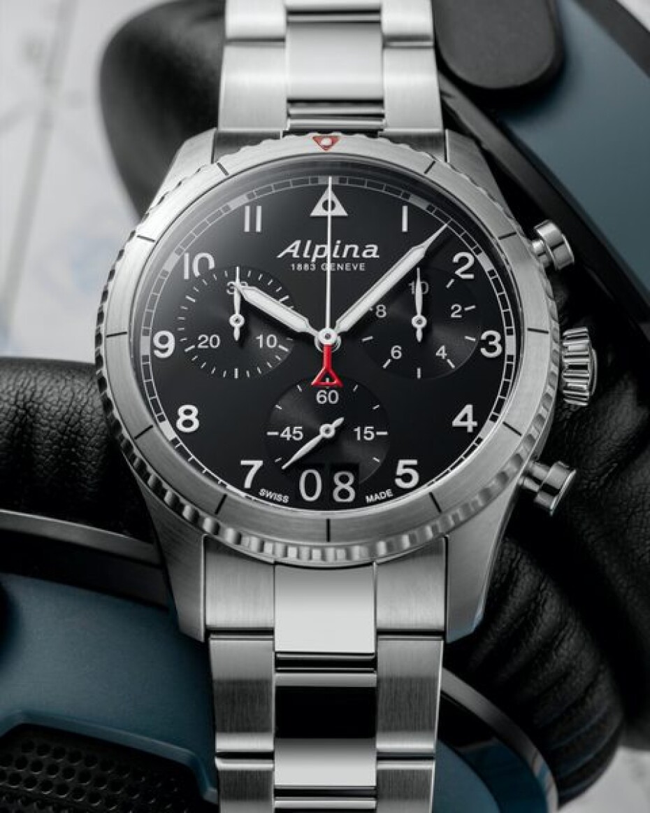 Alpina Startimer Pilot Quartz Chronograph Big Date AL-372BW4S26B - main (14)
