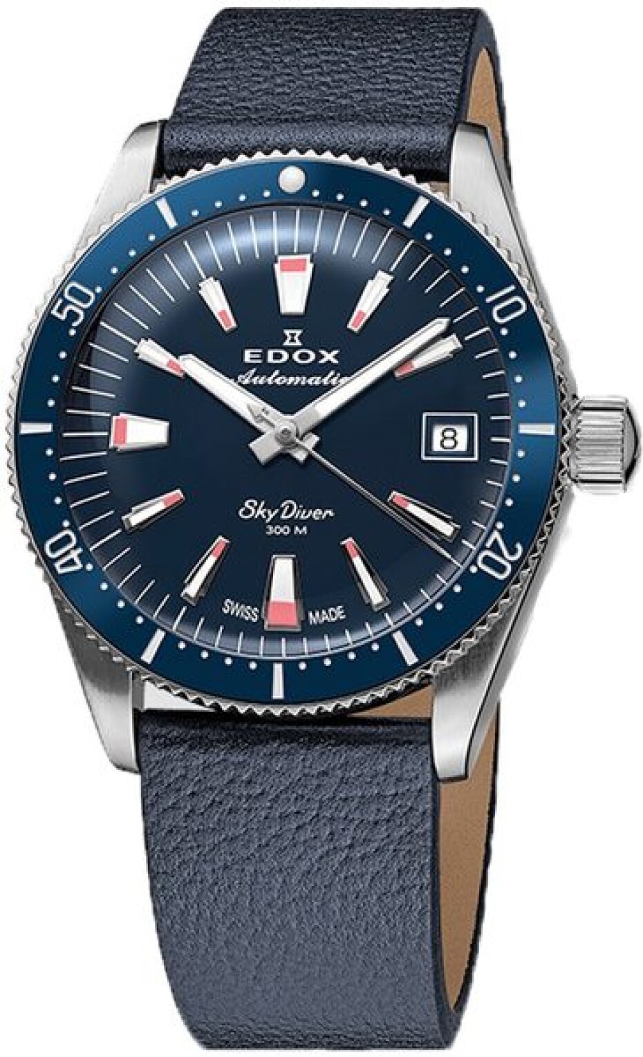 Edox Skydiver 38 Date Automatic 80131-3BUC-BUICO - main (0)
