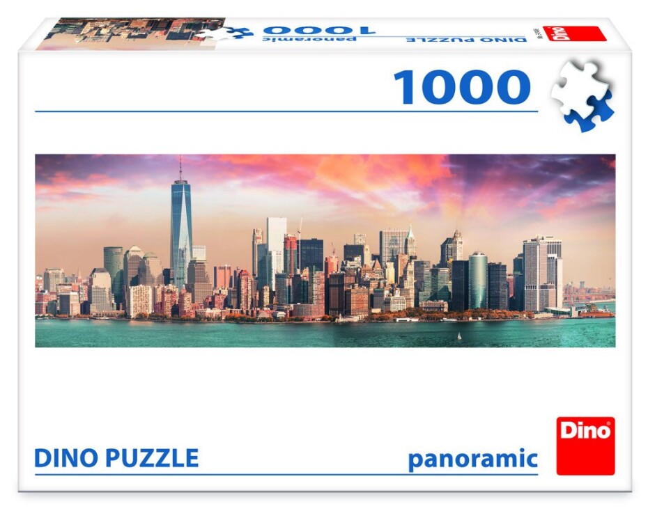 Puzzle Manhattan za soumraku 1000 dílků - Dino Park - main (0)