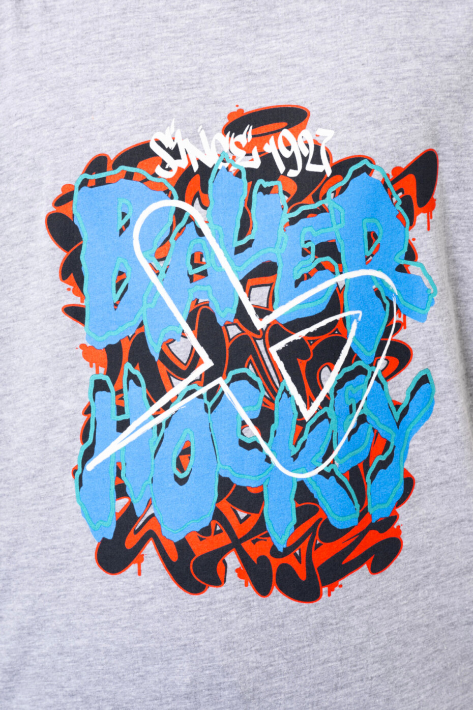 Dětské tričko Bauer  Grafitti Tee Heather Grey L - main (1)