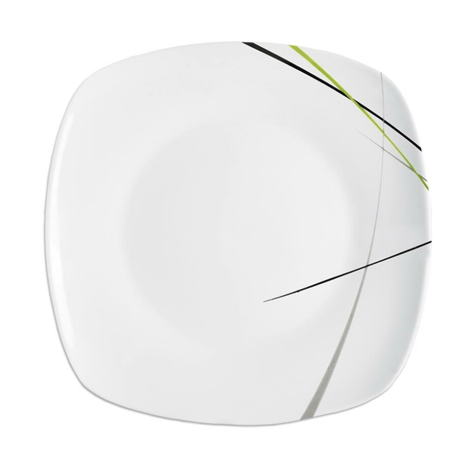 Orion Talíř porc. GREEN hran. mělký  - main (1)