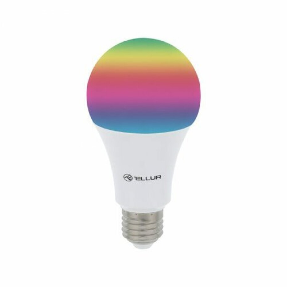 Tellur WiFi Smart RGB žárovka E27, 10 W, bílá, teplá bílá - main (1)