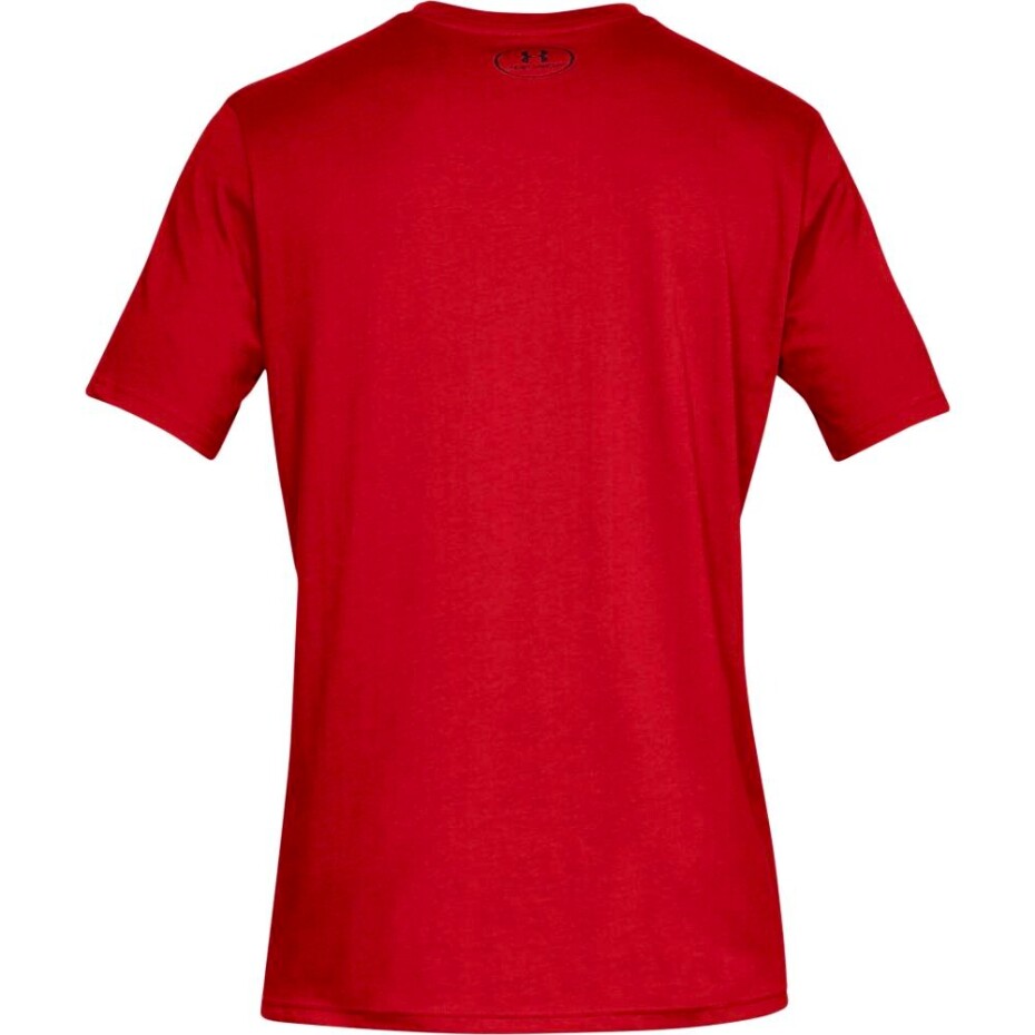 Pánské tričko Under Armour  BOXED SPORTSTYLE SS Red L - main (2)