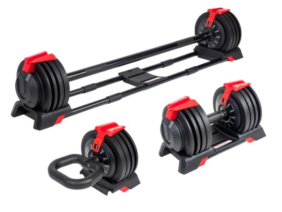 Acra Sada nastavitelných činek 24 kg, 3v1 - main (0)