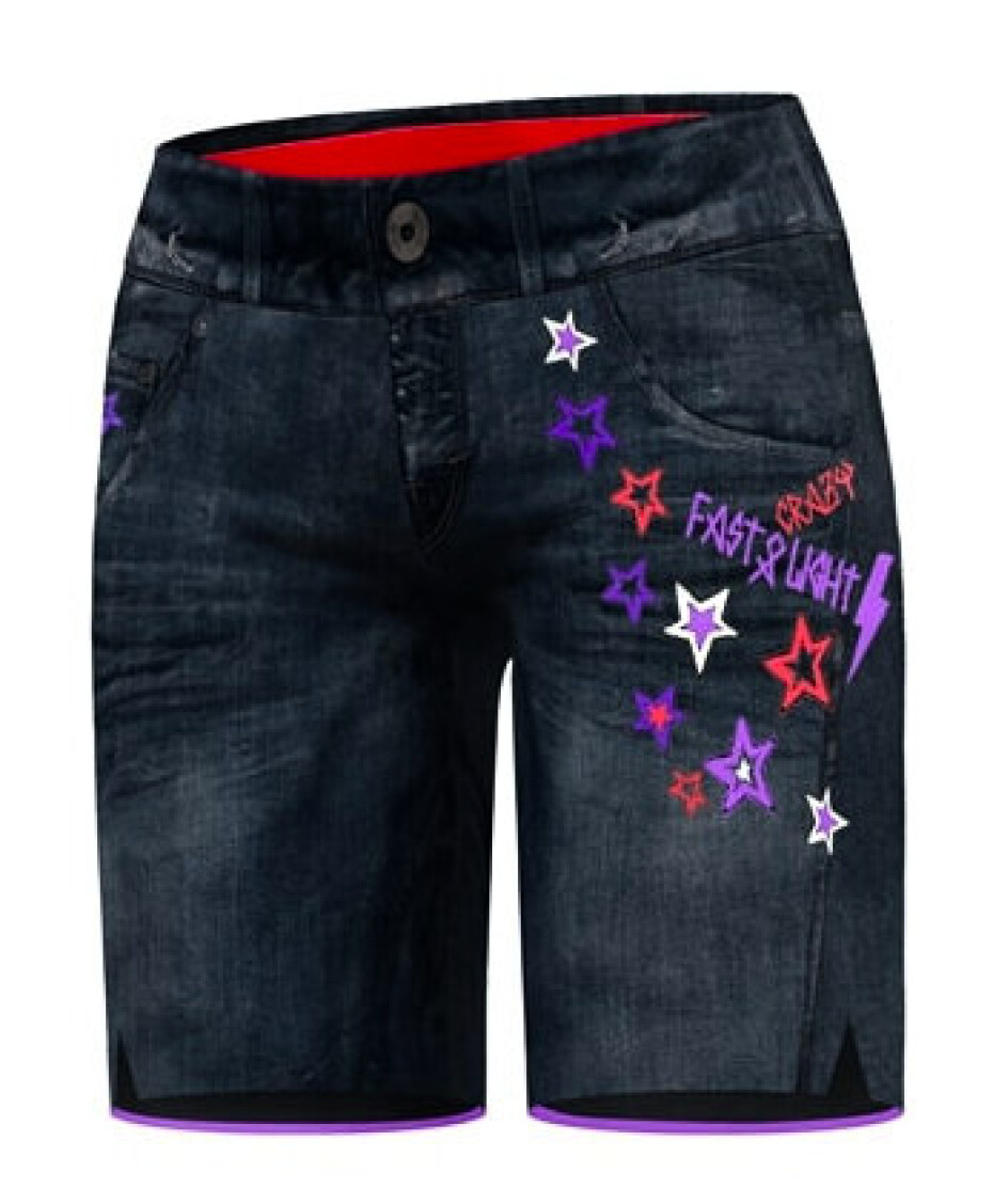 Dámské šortky Crazy Idea  Wonder Magic Black/Zebra S - main (0)