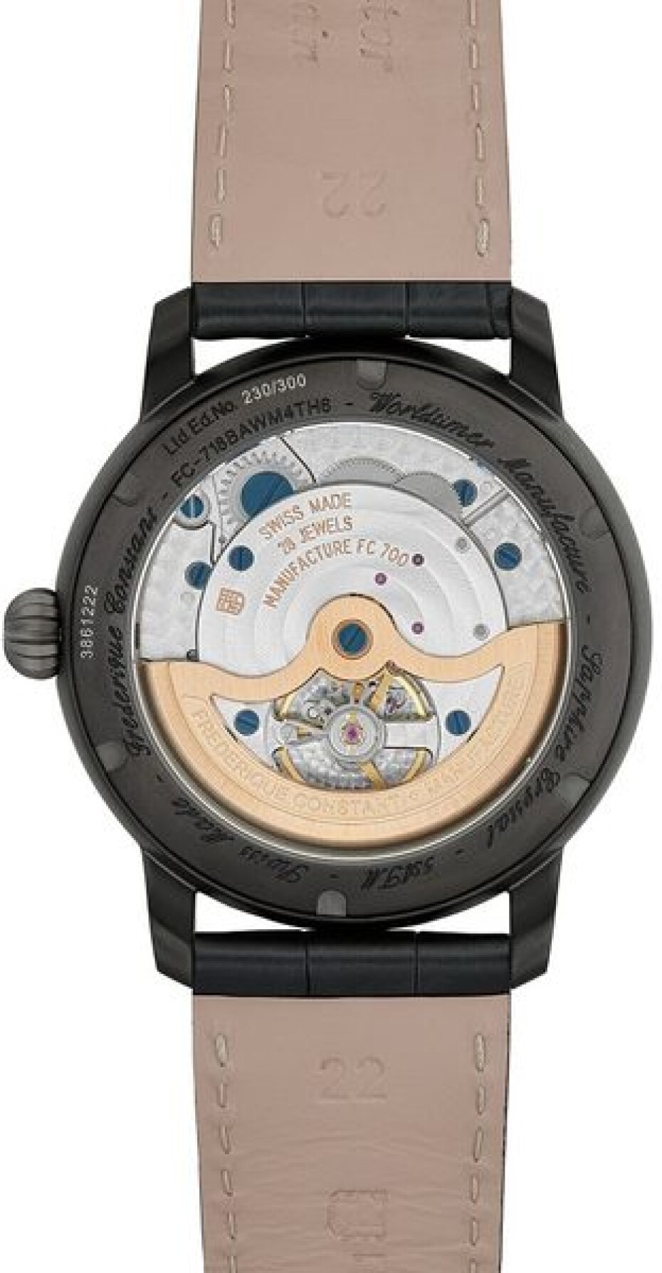 Frederique Constant Manufacture Classic Worldtimer Automatic Globetrotter Limited Edition FC-718BAWM4TH6 - main (10)