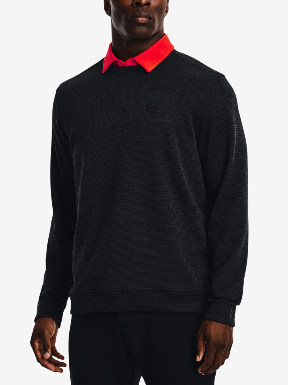 Pánská mikina Under Armour  Storm SweaterFleece Crew-BLK L - main (0)