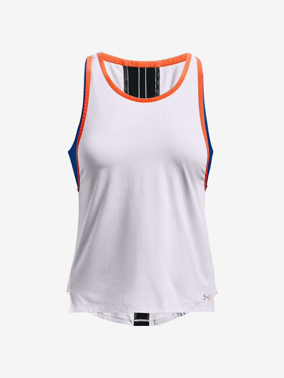 Under Armour Tílko 2 in 1 Knockout Tank bílá - main (4)