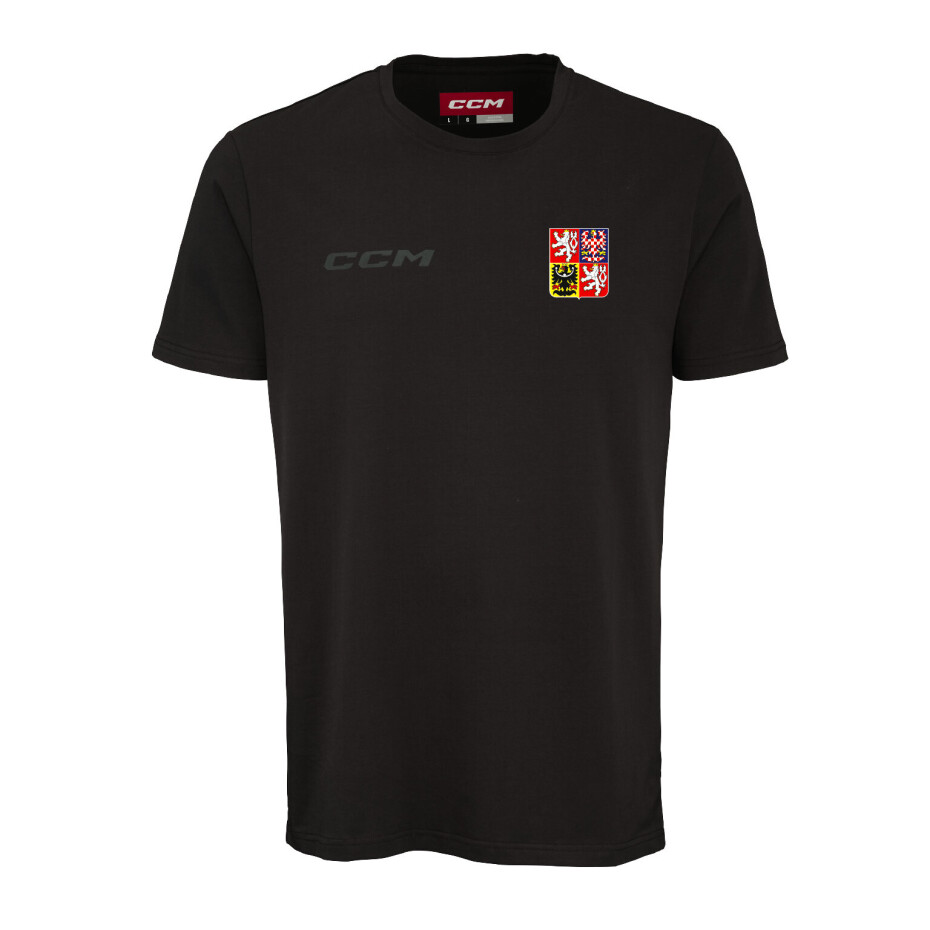 Pánské tričko CCM  Core Znak Black  S - main (0)
