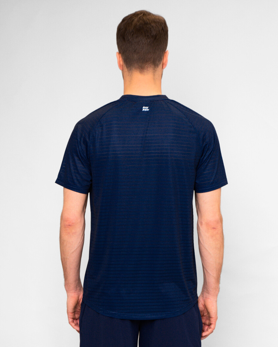 Pánské tričko BIDI BADU  Decoration Tee Dark Blue XXL - main (2)