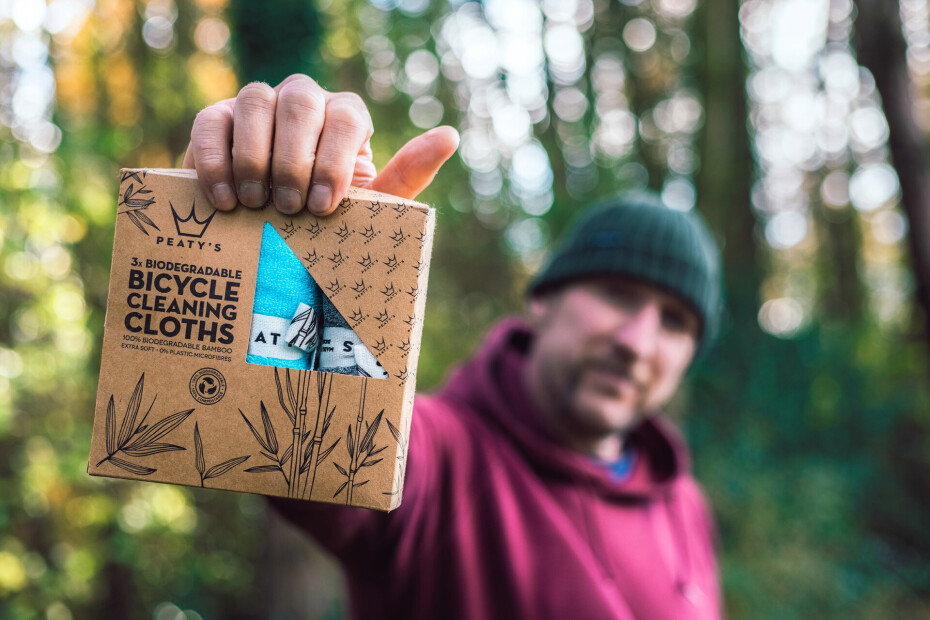 Peaty's Bamboo Bicycle Cleaning Cloths Čistící utěrky 3 ks - main (4)