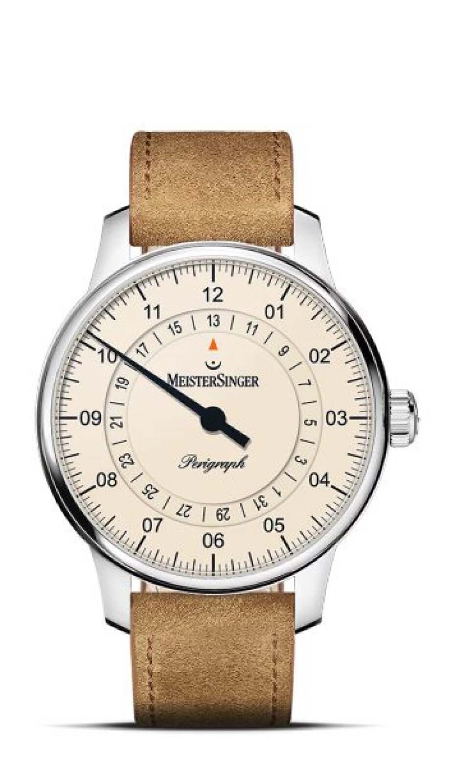 MeisterSinger Perigraph 38mm BM1103 - Pletený ocelový náramek - main (2)