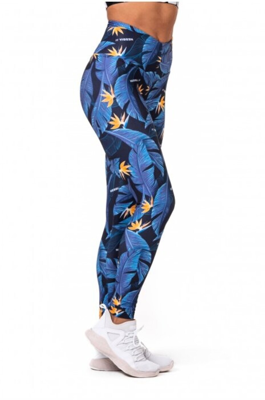 Nebbia High waist Ocean Power legíny 561 ocean blue - main (4)