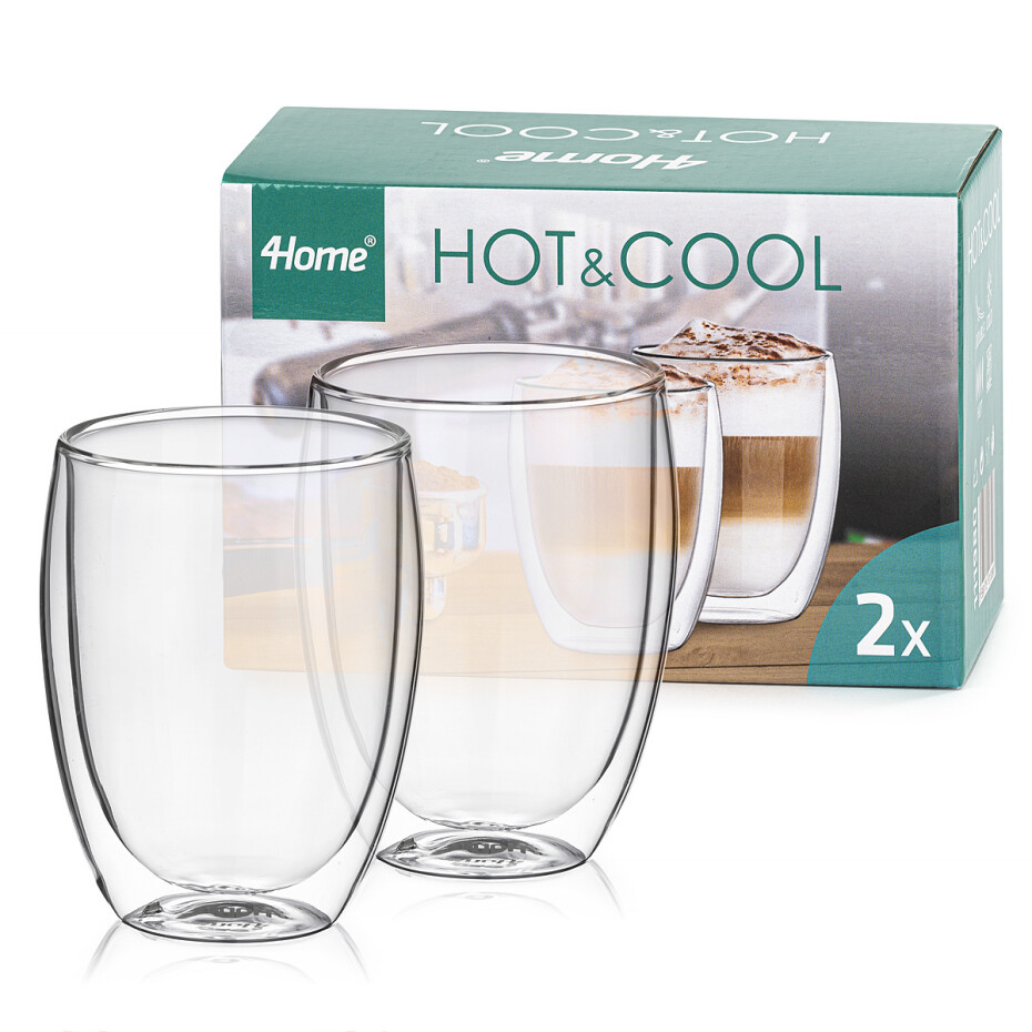 4Home Termo sklenice na latté Hot&Cool 350 ml, 2 ks - main (5)