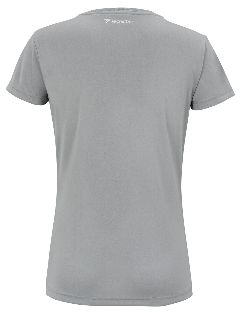 Dámské tričko Tecnifibre  Club Tech Tee Silver M - main (1)