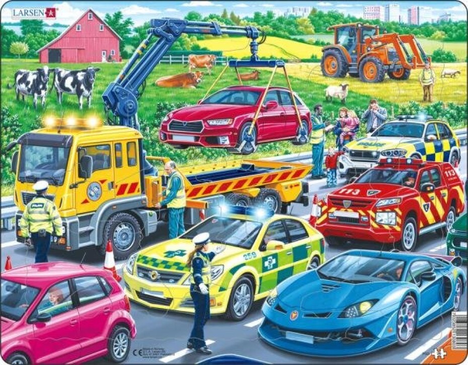 Puzzle Záchranářská auta - main (0)