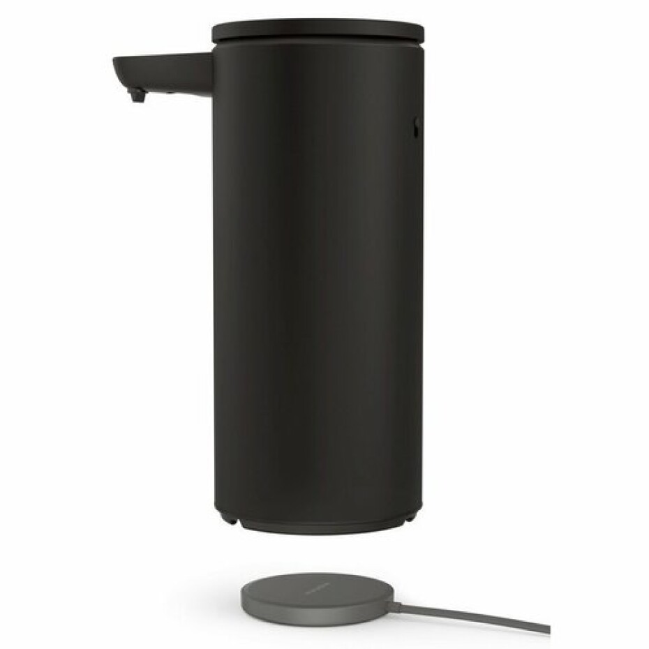 Simplehuman Bezdotykový dávkovač mýdla + podložka na houbičku, černá - main (3)