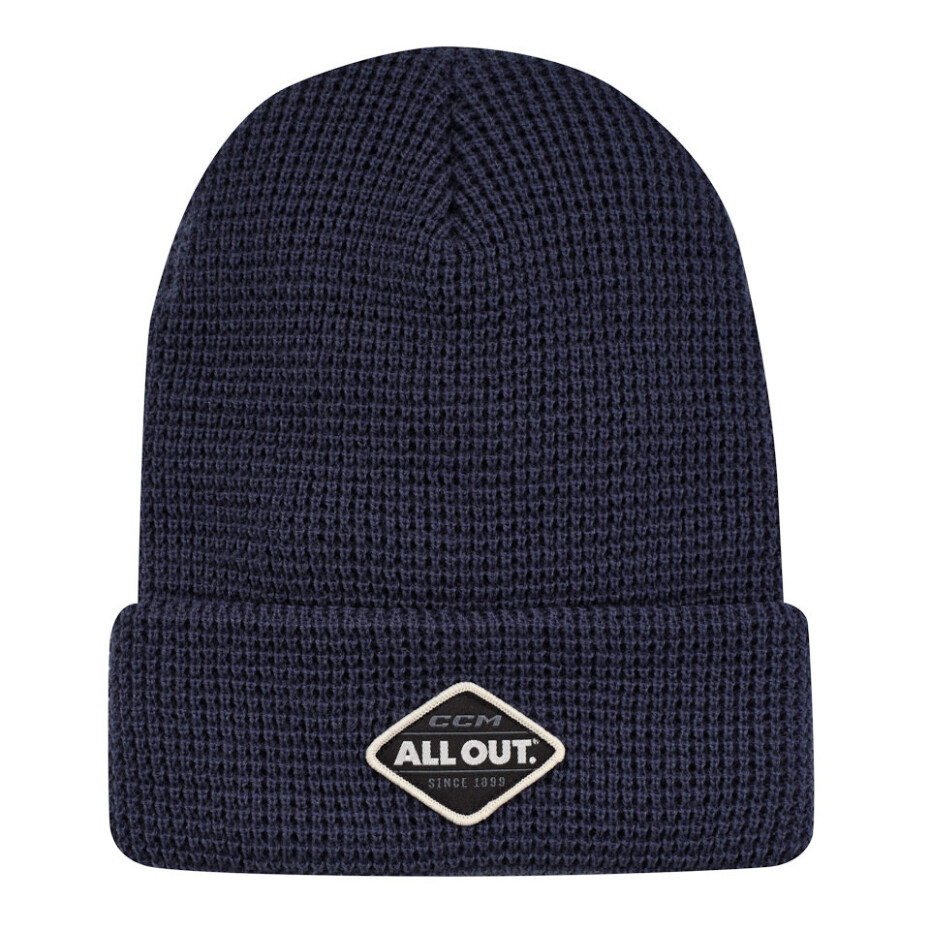Čepice CCM Outdoor All Outside Waffle Beanie New French Navy - main (0)