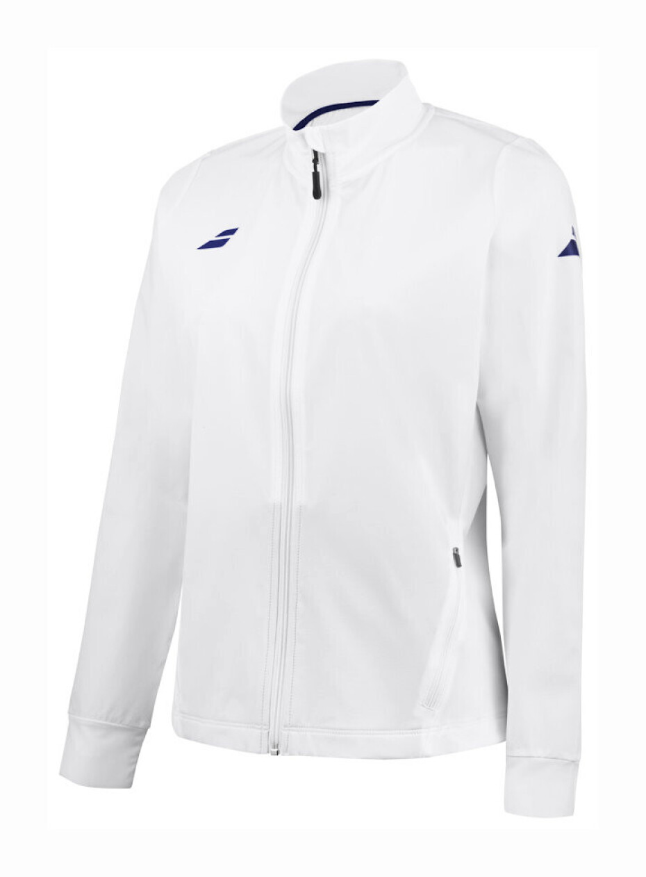 Dámská bunda Babolat  Play Jacket Women White/White M - main (1)