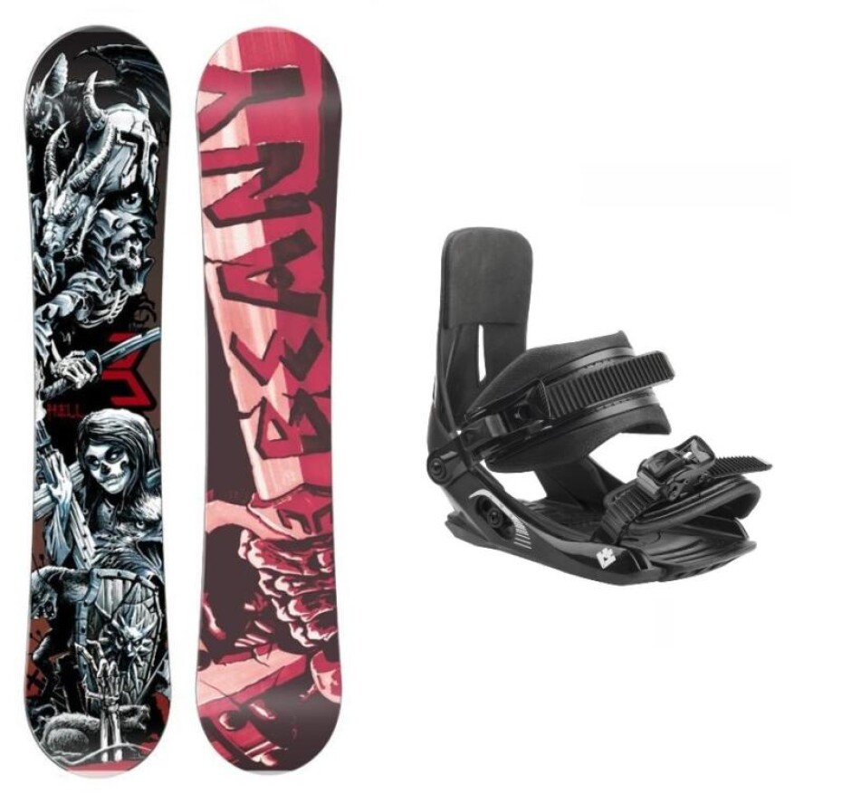 Beany Hell juniorský snowboard + Hatchey Tactic vázání - main (0)