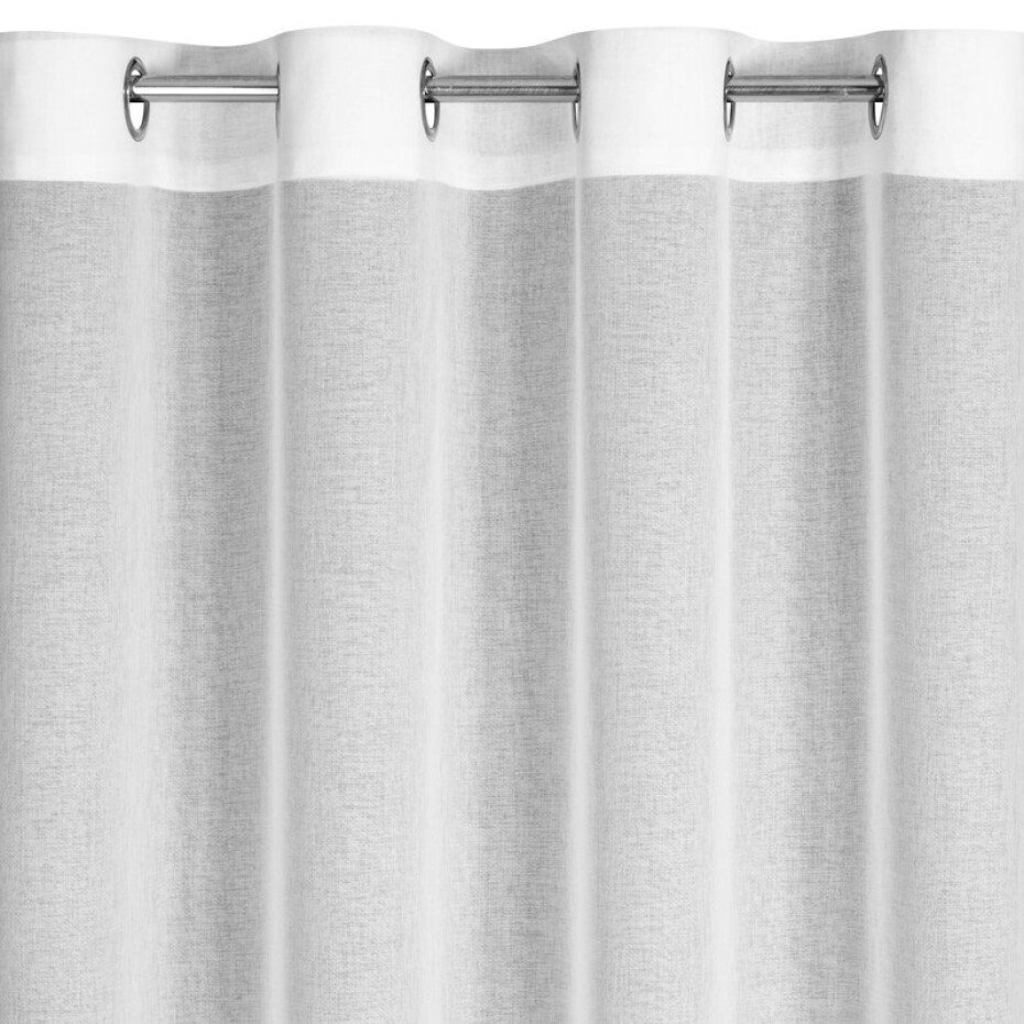 ArtFir Záclona ESTELLA K | bílá/stříbrná 140 x 250 cm - main (3)