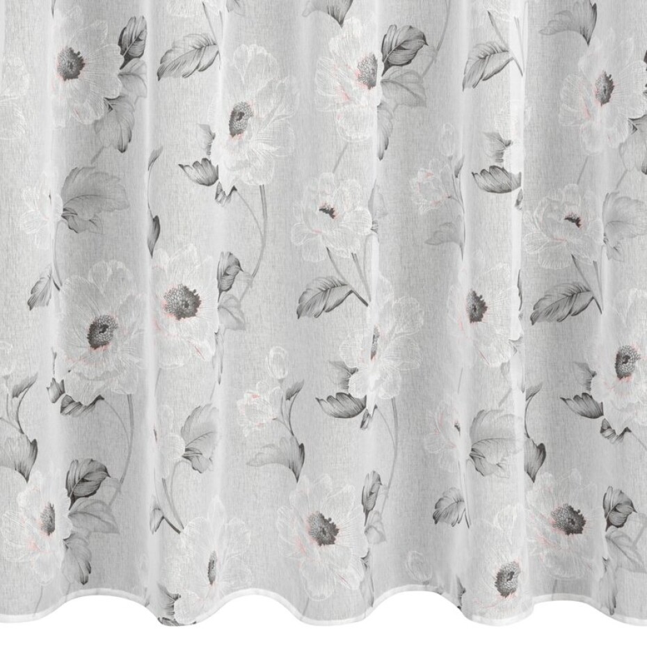 ArtFir Záclona BESSY K | bílá/růžová 350 x 250 cm - main (6)