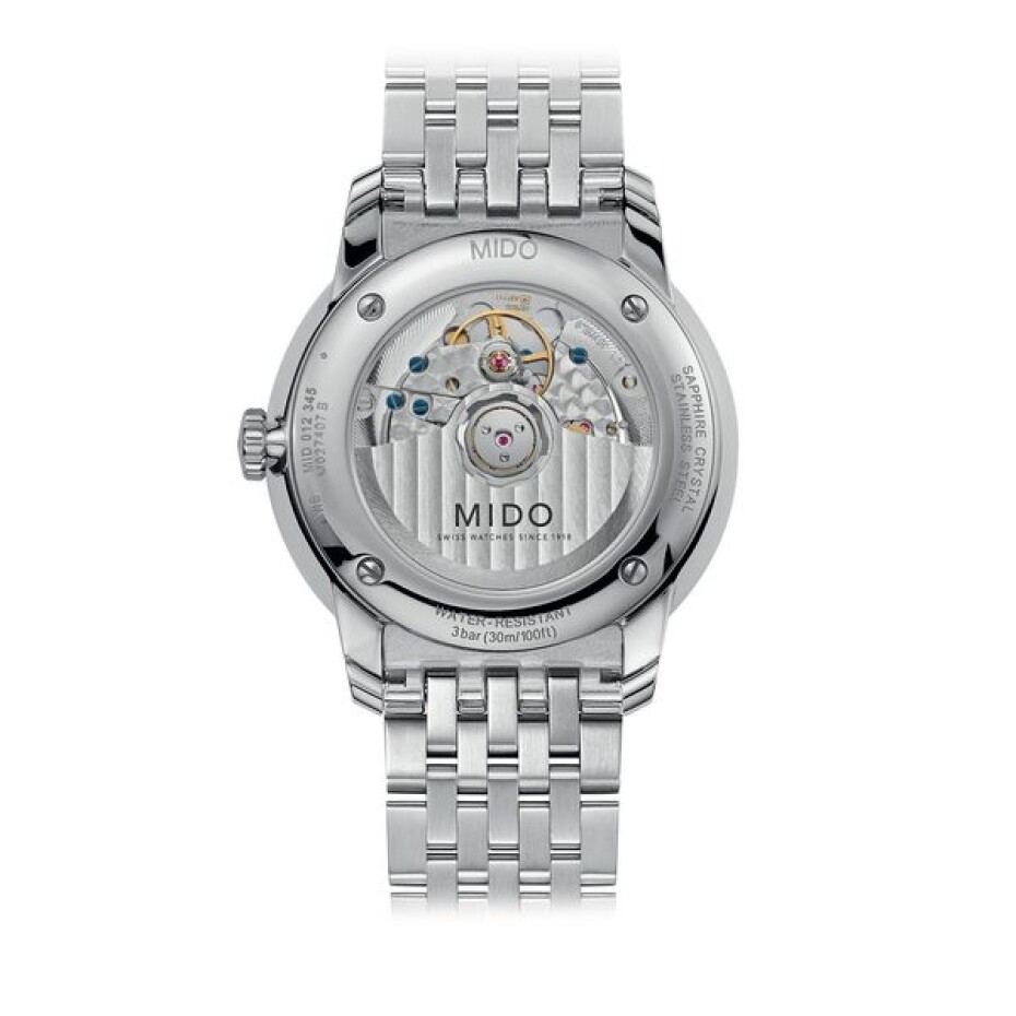 Mido Baroncelli Smiling Moon Gent M027.407.11.010.01 - main (1)