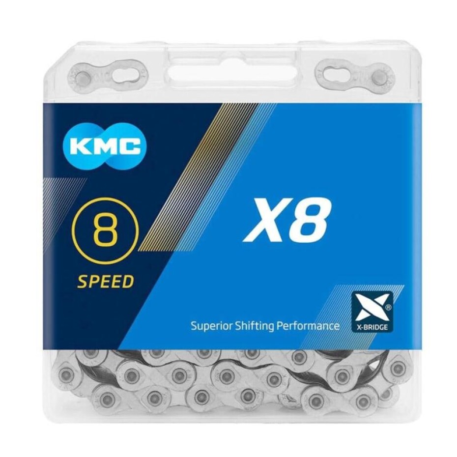 Kmc X-8 BOX Stříbrný řetěz - main (0)