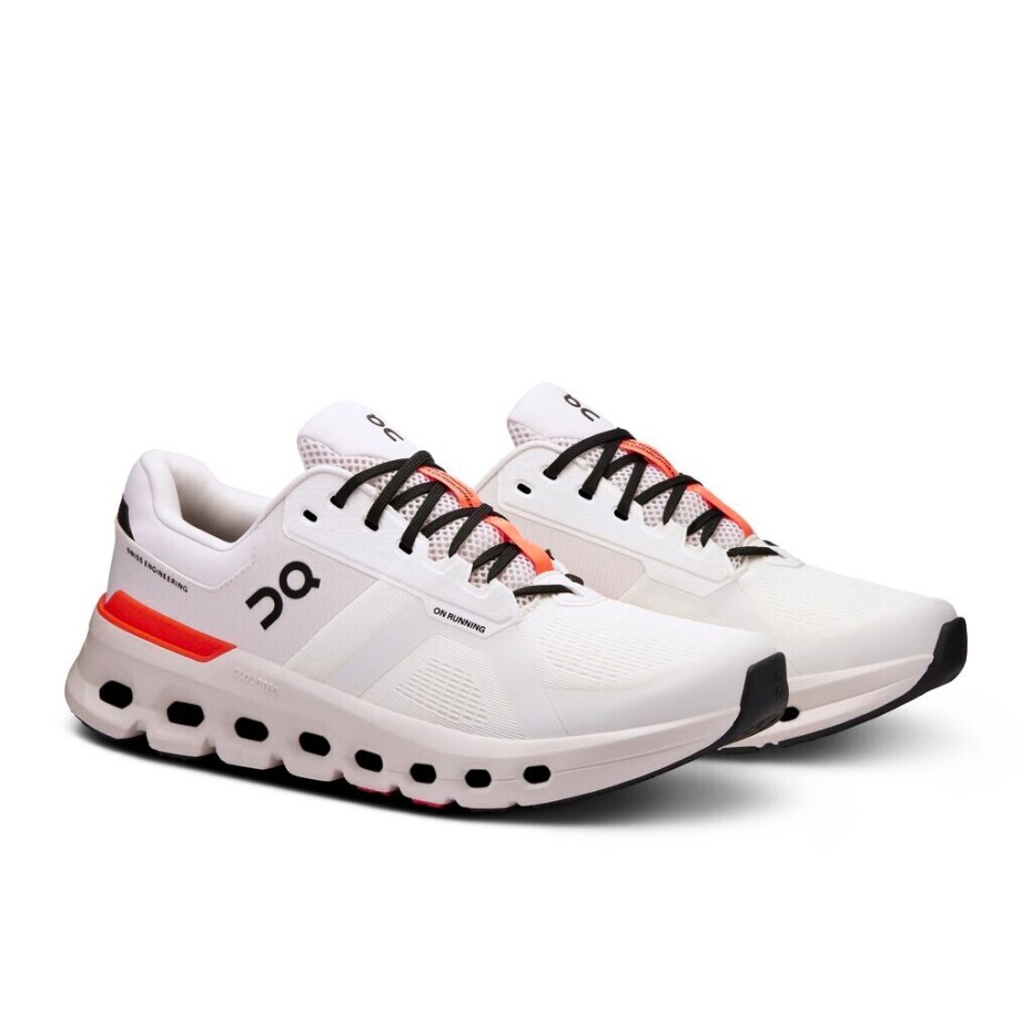 Pánská běžecká obuv On Cloudrunner 2 White/Sand  EUR 46 - main (1)
