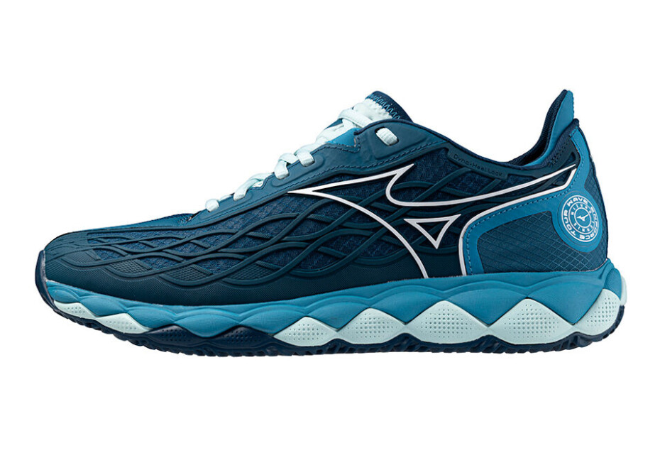 Pánská tenisová obuv Mizuno Wave Enforce TOUR CC Moroccan Blue/White/Bluejay  EUR 39 - main (0)