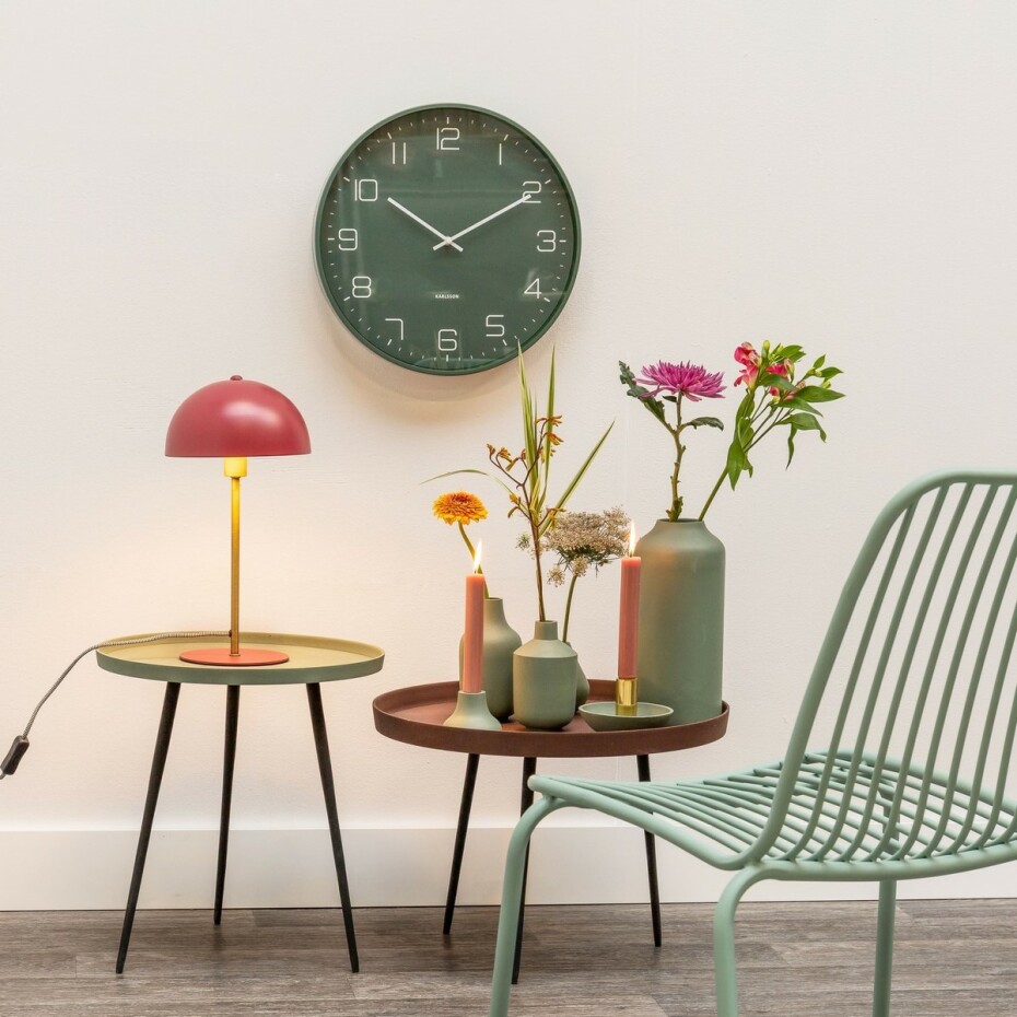 Karlsson 5751GR designové nástěnné hodiny, pr. 40 cm - main (2)