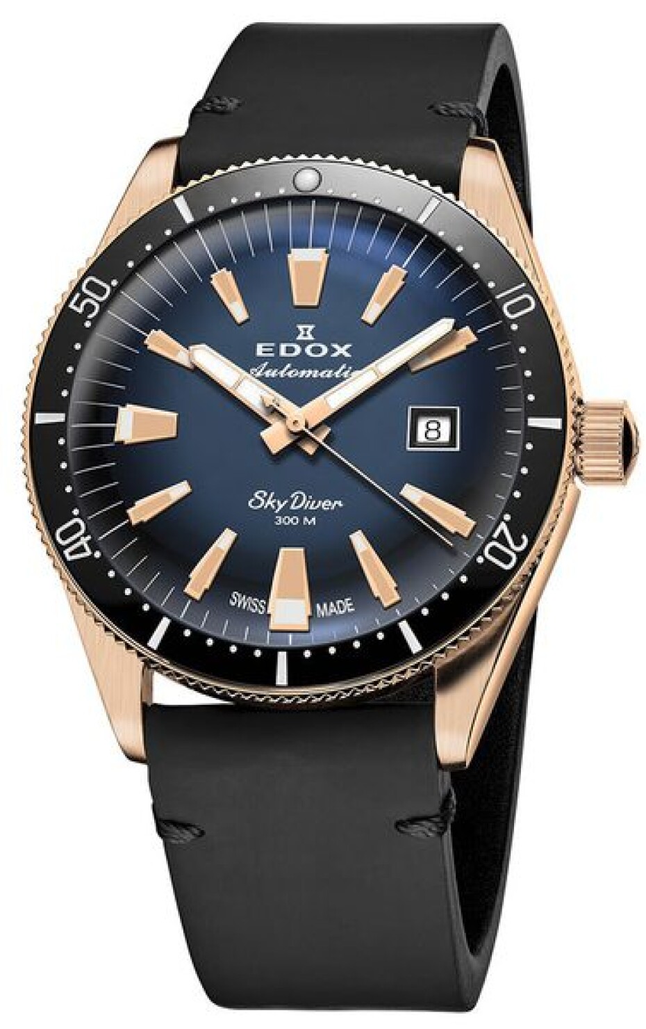EDOX Skydiver Date Automatic 80126-BRN-BUIDR Limited Edition - main (1)