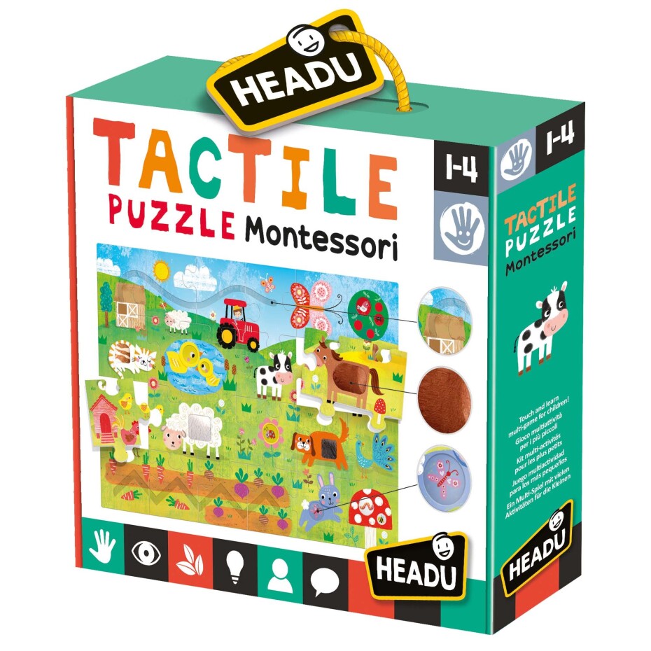 HEADU EN: Montessori hmatové puzzle - main (0)