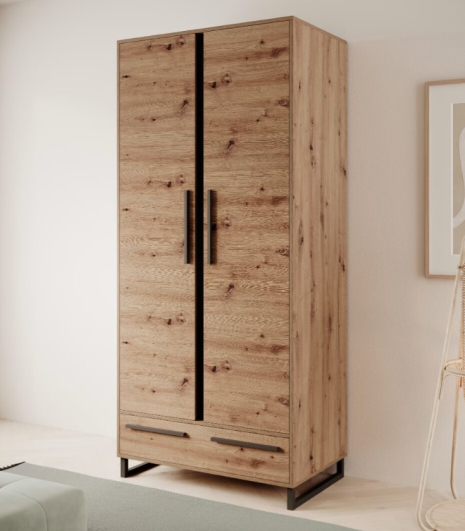 ArtAdrk Šatní skříň ARIA | 90 cm - main (1)