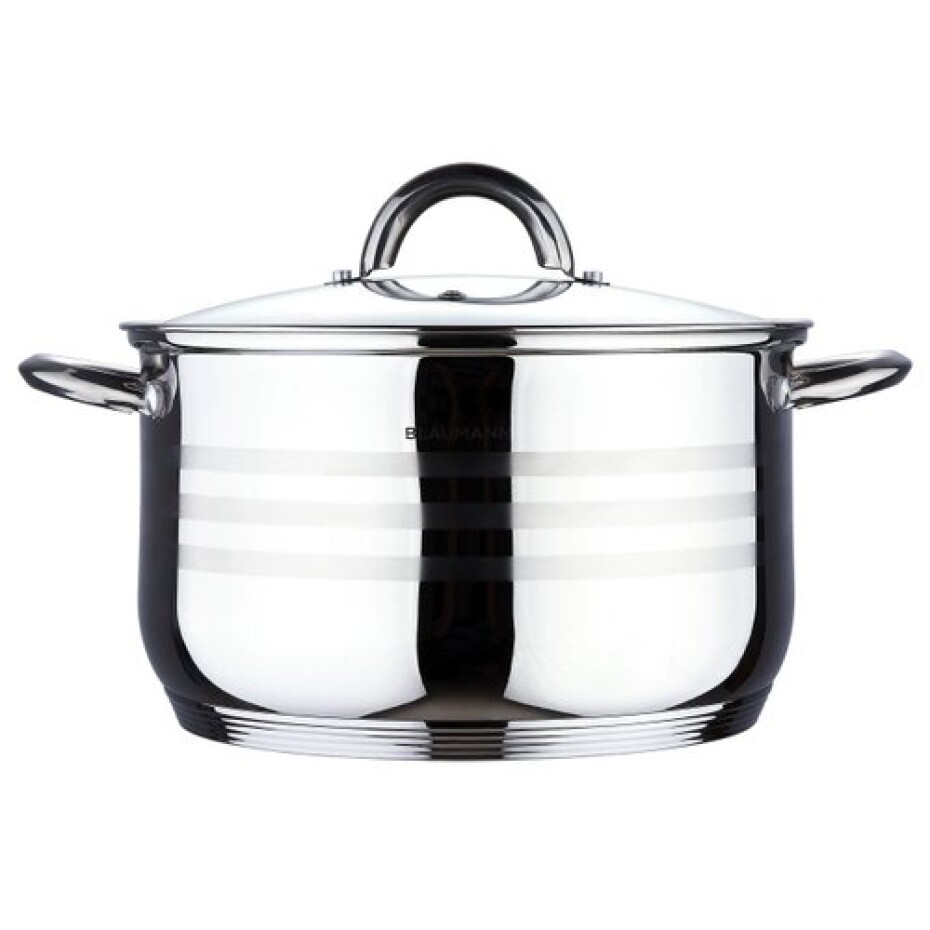 Blaumann Hrnec s poklicí nerez Gourmet Line 26 cm, pr. 26 cm - main (1)