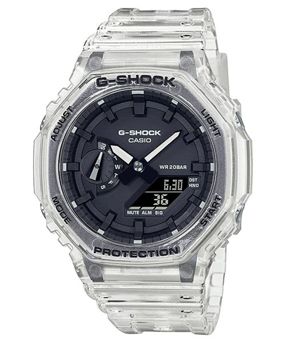 Casio G-Shock GA-2100SKE-7AER Transparent Pack - main (0)